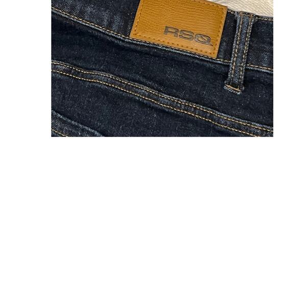 RSQ Relaxed Taper Slim Straight Jeans Mens 33x32 - Picture 4 of 5